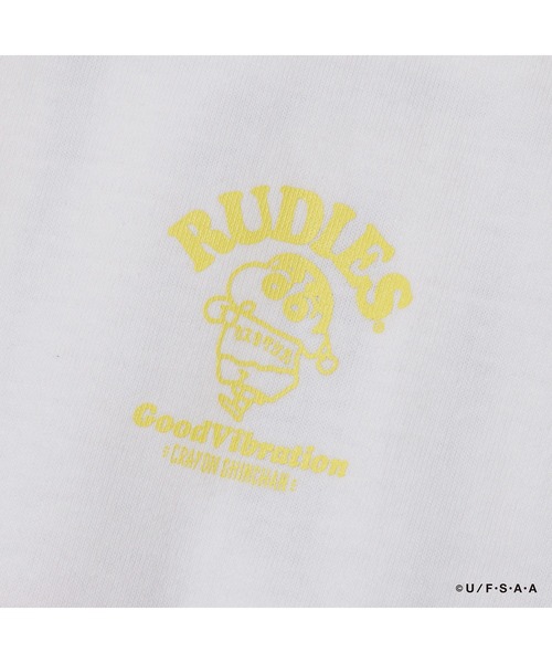 RUDIE'S（ルーディーズ）の「RUDIE'SxCRAYON SHINCHAN NAP TEE/ ルーディーズ×クレヨンしんちゃん ナップ Tシャツ（Tシャツ/カットソー・メンズ・ブラック/ホワイト・L/M/S/XXL/XL）」の17枚目の写真