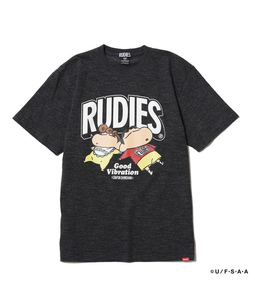 RUDIE'S（ルーディーズ）の「RUDIE'SxCRAYON SHINCHAN NAP TEE/ ルーディーズ×クレヨンしんちゃん ナップ Tシャツ（Tシャツ/カットソー・メンズ・ブラック/ホワイト・L/M/S/XXL/XL）」の10枚目の写真