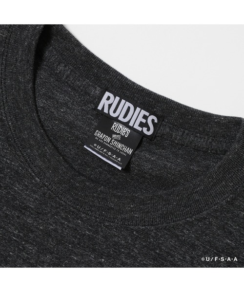 RUDIE'S（ルーディーズ）の「RUDIE'SxCRAYON SHINCHAN NAP TEE/ ルーディーズ×クレヨンしんちゃん ナップ Tシャツ（Tシャツ/カットソー・メンズ・ブラック/ホワイト・L/M/S/XXL/XL）」の12枚目の写真