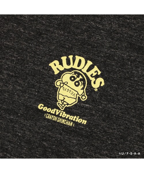 RUDIE'S（ルーディーズ）の「RUDIE'SxCRAYON SHINCHAN NAP TEE/ ルーディーズ×クレヨンしんちゃん ナップ Tシャツ（Tシャツ/カットソー・メンズ・ブラック/ホワイト・L/M/S/XXL/XL）」の15枚目の写真