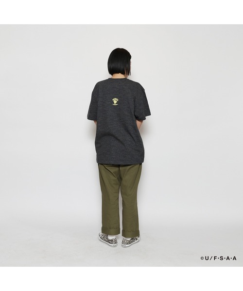 RUDIE'S（ルーディーズ）の「RUDIE'SxCRAYON SHINCHAN NAP TEE/ ルーディーズ×クレヨンしんちゃん ナップ Tシャツ（Tシャツ/カットソー・メンズ・ブラック/ホワイト・L/M/S/XXL/XL）」の4枚目の写真