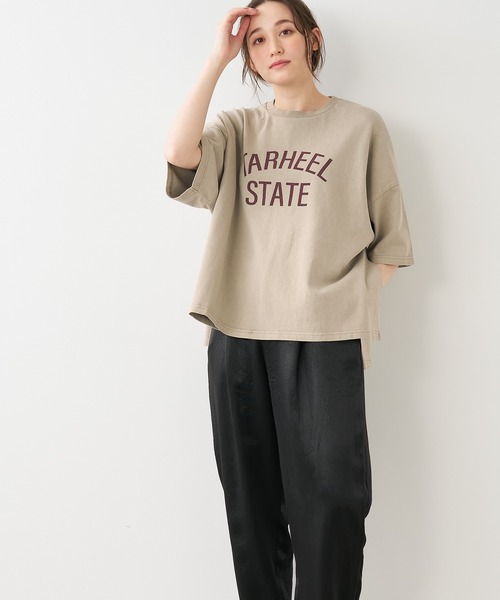 MICA&DEAL×STAR&STRIPE サイドスリットTシャツ STAR&STRIPE×MICA&DEAL】