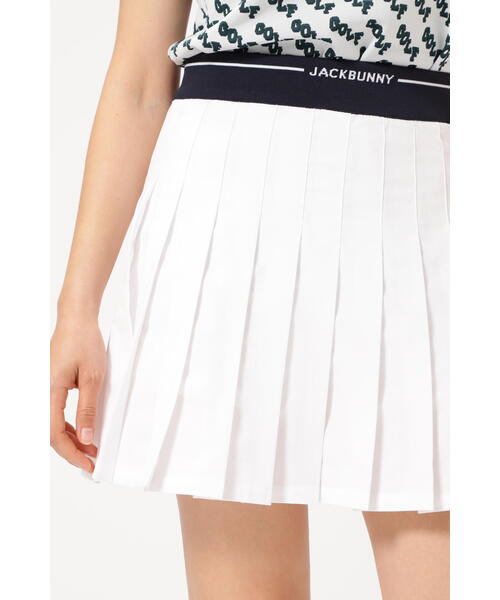 Jack Bunny!!】ポリエステルドビープリーツスカート