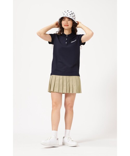 Jack Bunny!!】ポリエステルドビープリーツスカート