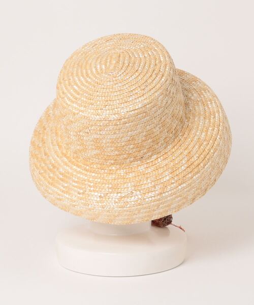 チャイハネ（チャイハネ）の「【チャイハネ】シュナロングリボンハット（ハット・レディース・ベージュ/ブラウン・FREE）」の5枚目の写真