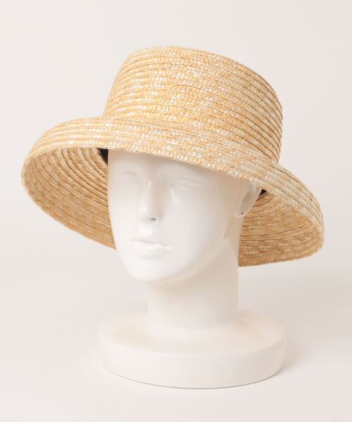 チャイハネ（チャイハネ）の「【チャイハネ】シュナロングリボンハット（ハット・レディース・ベージュ/ブラウン・FREE）」の4枚目の写真