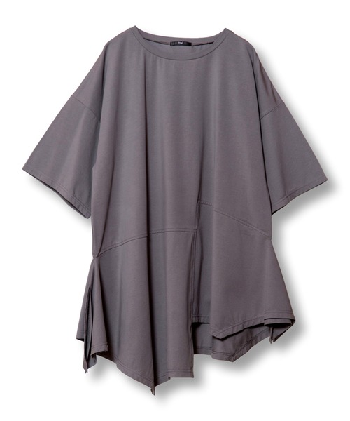 【セール】イレギュラーヘムTシャツ（Tシャツ/カットソー）｜OSMOSIS（オズモーシス）