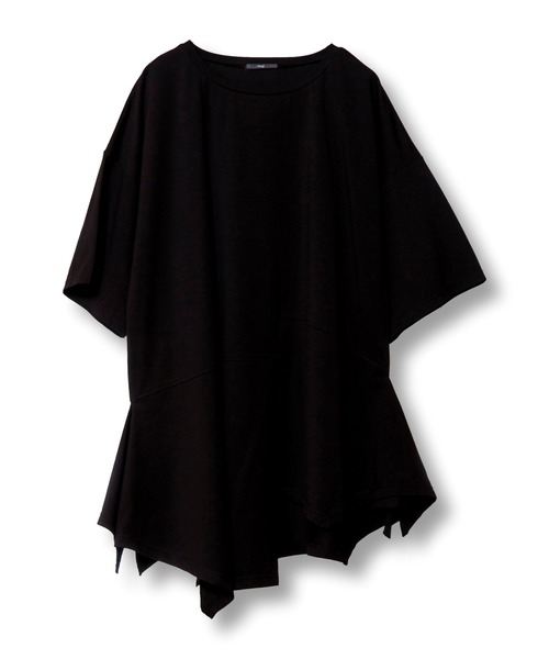 【セール】イレギュラーヘムTシャツ（Tシャツ/カットソー）｜OSMOSIS（オズモーシス）