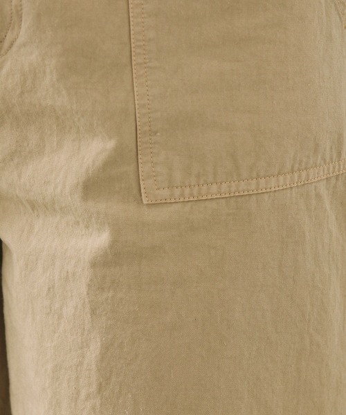 BABYLONE（バビロン）の「コットンリネンライトツイルパンツ（その他パンツ・レディース・オフホワイト/ベージュ・36inch/38inch）」の3枚目の写真