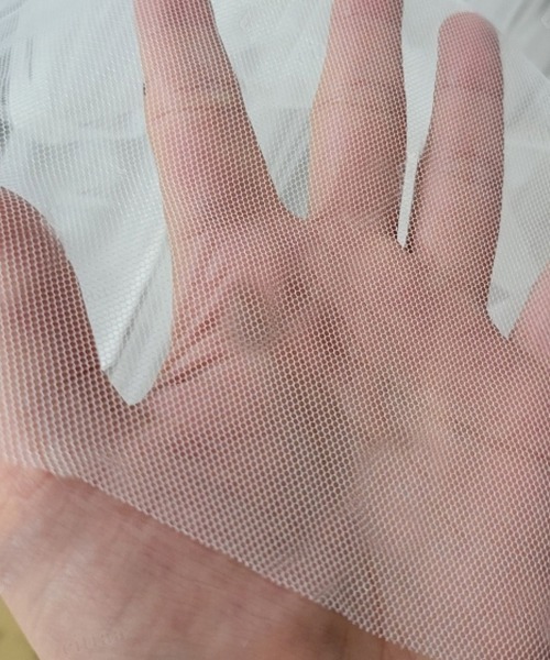 Dalfwin(ダールフィン)の「韓国ファッション ティアードチュールロングスカート(スカート・レディース・ブラック/アイボリー・FREE)」の7枚目の写真