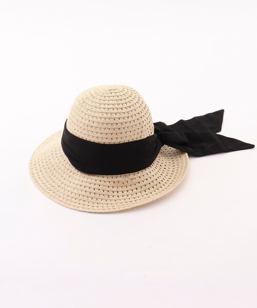 NOLLEY’S Sophi（ノーリーズソフィ）の「スカシブレードダウンハット（ハット・レディース・ブラック/ベージュ・FREE）」の11枚目の写真