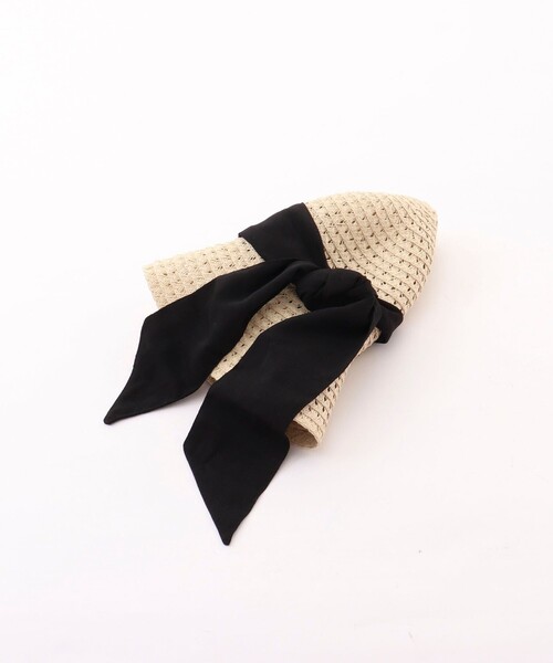 NOLLEY’S Sophi（ノーリーズソフィ）の「スカシブレードダウンハット（ハット・レディース・ブラック/ベージュ・FREE）」の12枚目の写真