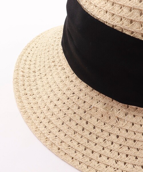 NOLLEY’S Sophi（ノーリーズソフィ）の「スカシブレードダウンハット（ハット・レディース・ブラック/ベージュ・FREE）」の13枚目の写真