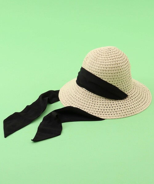 NOLLEY’S Sophi（ノーリーズソフィ）の「スカシブレードダウンハット（ハット・レディース・ブラック/ベージュ・FREE）」の14枚目の写真