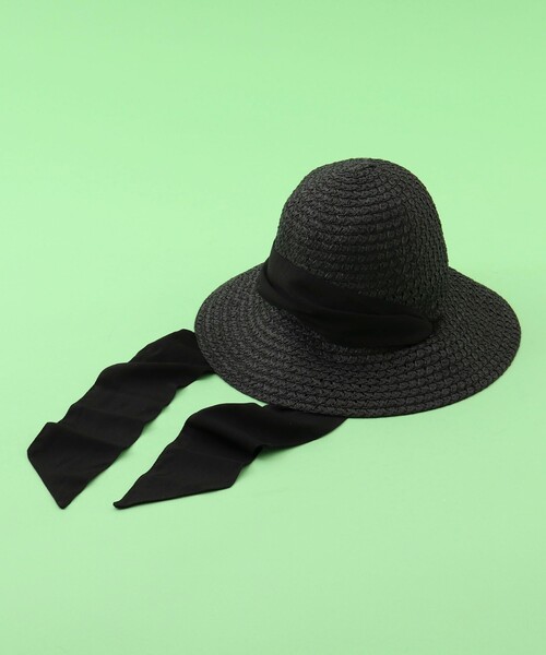 NOLLEY’S Sophi（ノーリーズソフィ）の「スカシブレードダウンハット（ハット・レディース・ブラック/ベージュ・FREE）」の15枚目の写真