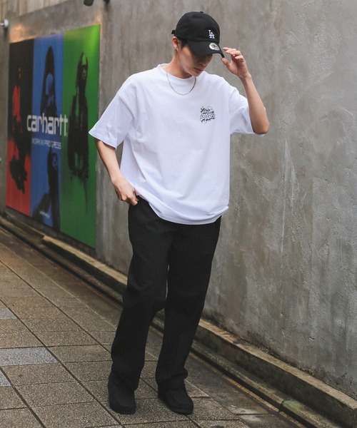 SPINNS（スピンズ）の「【ユニセックスで着用可能】コットンチノパンツ/ストレート（チノパンツ・メンズ・ベージュ/ブラック・L/M）」の9枚目の写真