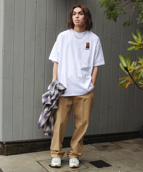 SPINNS（スピンズ）の「【ユニセックスで着用可能】コットンチノパンツ/ストレート（チノパンツ・メンズ・ベージュ/ブラック・L/M）」の15枚目の写真