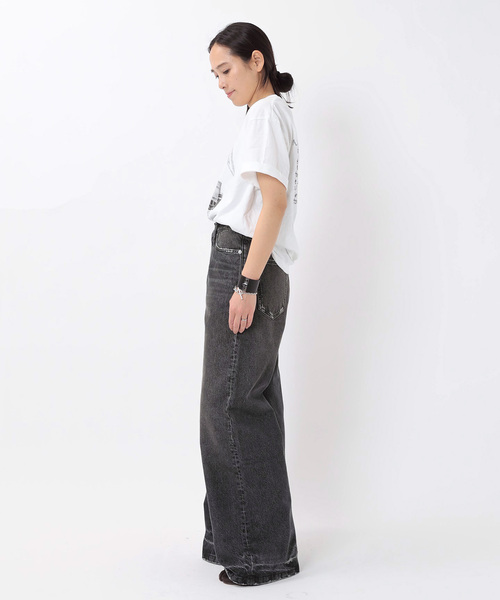 AP STUDIO【HOPE/ホープ】SKID JEANS Black wash HOPE/ホープ】SKID JEANS Black washを使った人気ファッション