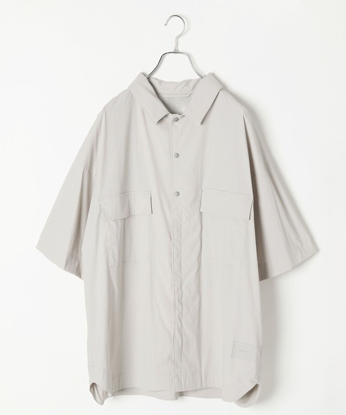 HEREIAM(ヘレイアム)の「【HEREIAM MEN】撥水/ストレッチタスランシャツ(シャツ/ブラウス・メンズ・ブラック/ライトグレー・MEDIUM/LARGE)」の16枚目の写真