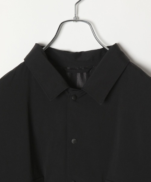 HEREIAM(ヘレイアム)の「【HEREIAM MEN】撥水/ストレッチタスランシャツ(シャツ/ブラウス・メンズ・ブラック/ライトグレー・MEDIUM/LARGE)」の19枚目の写真