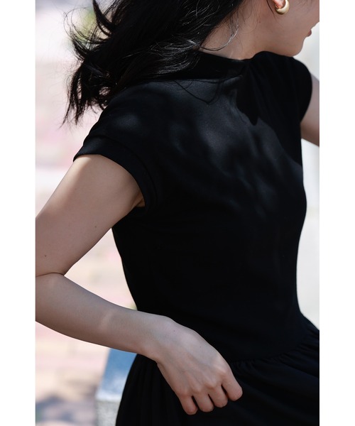 cawaii(カワイイ)の「考えなくていい! 一軍ワンピ(ワンピース・レディース・グレー/ブラック/ネイビー・FREE/M/L/XL)」の12枚目の写真