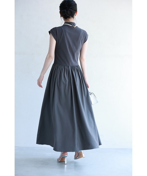 cawaii(カワイイ)の「考えなくていい! 一軍ワンピ(ワンピース・レディース・グレー/ブラック/ネイビー・FREE/M/L/XL)」の11枚目の写真