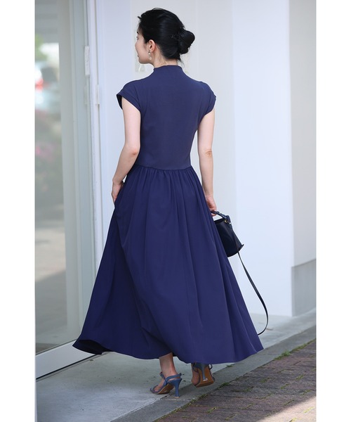 cawaii(カワイイ)の「5秒で決まる服選びワンピース(ワンピース・レディース・グレー/ブラック/ネイビー・FREE/M/L/XL)」の8枚目の写真