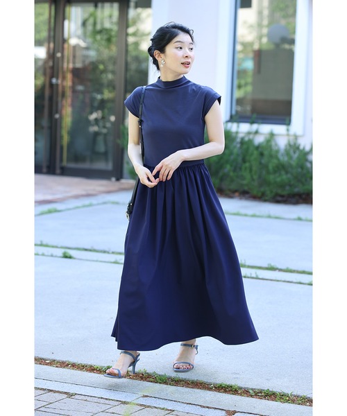 cawaii(カワイイ)の「5秒で決まる服選びワンピース(ワンピース・レディース・グレー/ブラック/ネイビー・FREE/M/L/XL)」の9枚目の写真