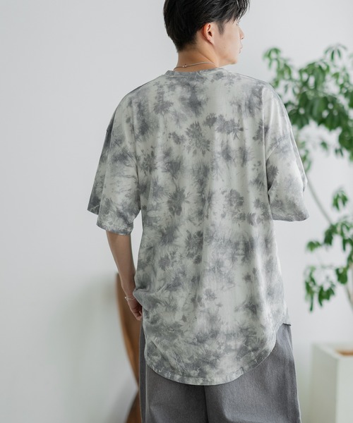 improves（インプローブス）の「タイダイ オーバーサイズ 半袖Tシャツ（Tシャツ/カットソー・メンズ・グレー/ネイビー/パープル/ブラック・MEDIUM/X-LARGE/LARGE）」の18枚目の写真