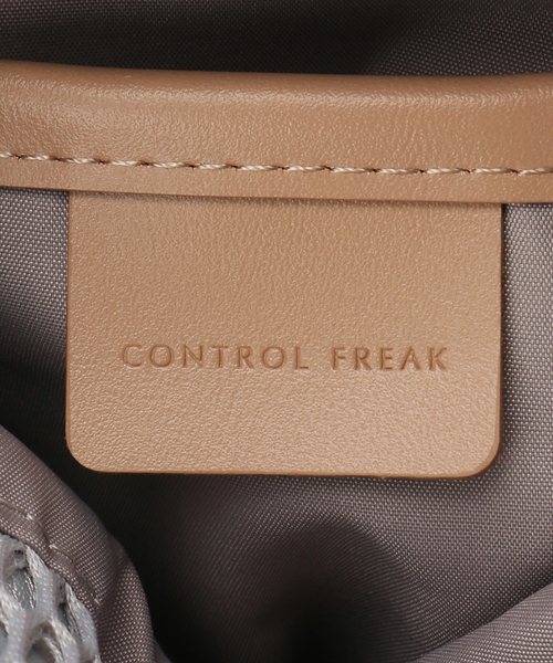 CONTROL FREAK / CTFK(コントロールフリーク)の「CONTROL FREAK/コントロールフリーク メッシュコンビリングバッグ(ショルダーバッグ・レディース・シルバー/ブラック/アイボリー・FREE)」の15枚目の写真