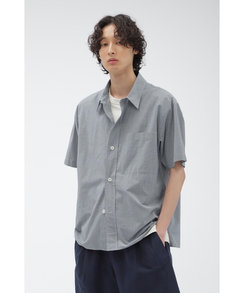 MHL.（エムエイチエル）の「TINY GINGHAM COTTON（シャツ