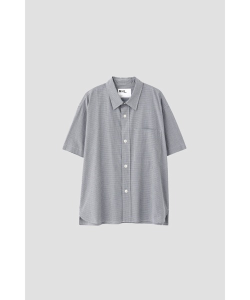 MHL.（エムエイチエル）の「TINY GINGHAM COTTON（シャツ