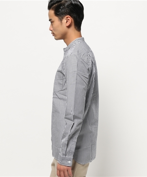 OUTLET（アウトレット）の「【CIAOPANIC TYPY】ブロードバンドカラーシャツ（シャツ/ブラウス・メンズ・ブルー/ベージュ/ネイビー/サンドベージュ・MEDIUM/LARGE）」の6枚目の写真