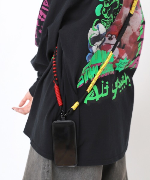 RNA(アールエヌエー)の「E5004 ブレイドコードストラップ(スマホグッズ・レディース・ブラック/レッド/ピンク/ピンク系その他/カーキ/ブルー/ブラウン・FREE)」の18枚目の写真