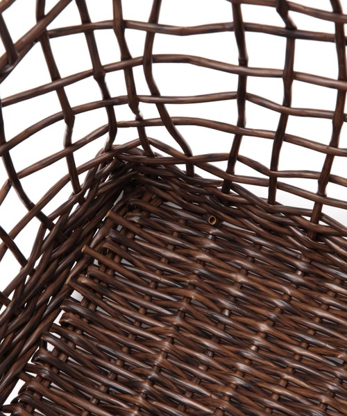 niko and...(ニコアンド)の「オリジナル PEバスケット/Lサイズ(収納グッズ・レディース・ダークブラウン・0)」の3枚目の写真