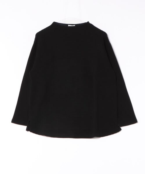Plantation(プランテーション)の「ストレッチワッフル / プルオーバー / (O)(Tシャツ/カットソー・レディース・オフホワイト/ブラック/イエロー・02)」の2枚目の写真