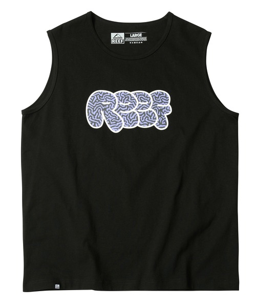 REEF（リーフ）の「【ムラサキスポーツ限定】REEF/リーフ タンクトップ フロントロゴ RFTKM-M02（タンクトップ・メンズ・ブラック/グレイッシュブルー/ホワイト・XL/L/M）」の3枚目の写真