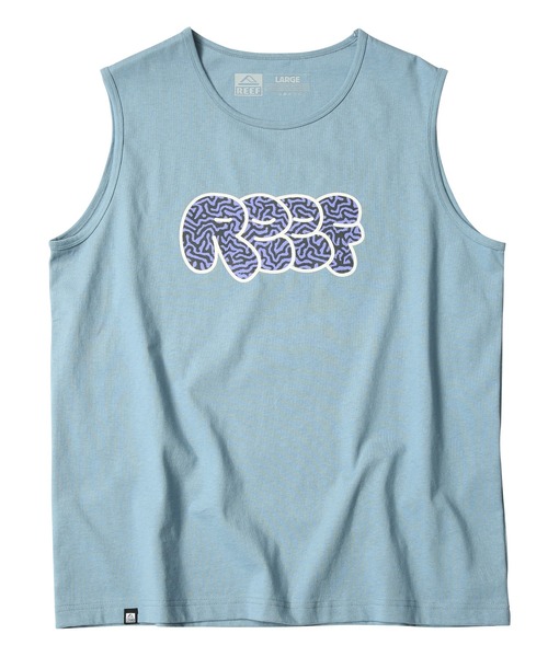 REEF（リーフ）の「【ムラサキスポーツ限定】REEF/リーフ タンクトップ フロントロゴ RFTKM-M02（タンクトップ・メンズ・ブラック/グレイッシュブルー/ホワイト・XL/L/M）」の7枚目の写真
