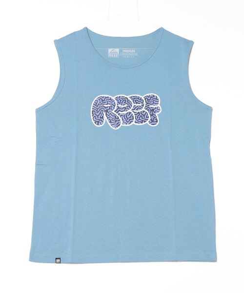 REEF（リーフ）の「【ムラサキスポーツ限定】REEF/リーフ タンクトップ フロントロゴ RFTKM-M02（タンクトップ・メンズ・ブラック/グレイッシュブルー/ホワイト・XL/L/M）」の12枚目の写真