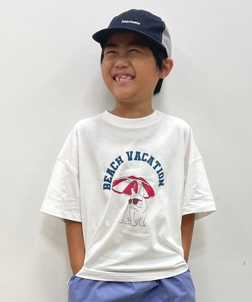 SHOO・LA・RUE(シューラルー)の「◆【110-140cm/リンク】BIGシルエット プリントTシャツ(Tシャツ/カットソー・キッズ・ベージュ系その他4/オレンジ系その他5/ブラック系6/ホワイト系その他6・11/12/13/14)」の13枚目の写真