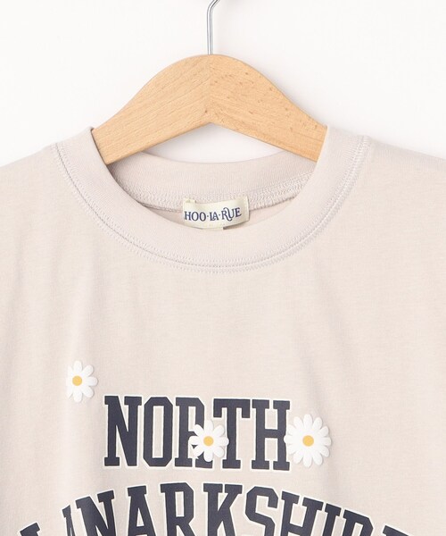 SHOO・LA・RUE(シューラルー)の「◆【110-140cm/リンク】BIGシルエット プリントTシャツ(Tシャツ/カットソー・キッズ・ベージュ系その他4/オレンジ系その他5/ブラック系6/ホワイト系その他6・11/12/13/14)」の6枚目の写真