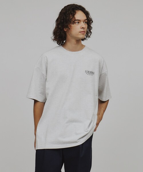 tk.TAKEO KIKUCHI(ティーケータケオキクチ)の「◆モチーフバックプリントTシャツ(Tシャツ/カットソー・メンズ・ホワイト/グレー/ブルー系その他・03/02/04)」の15枚目の写真