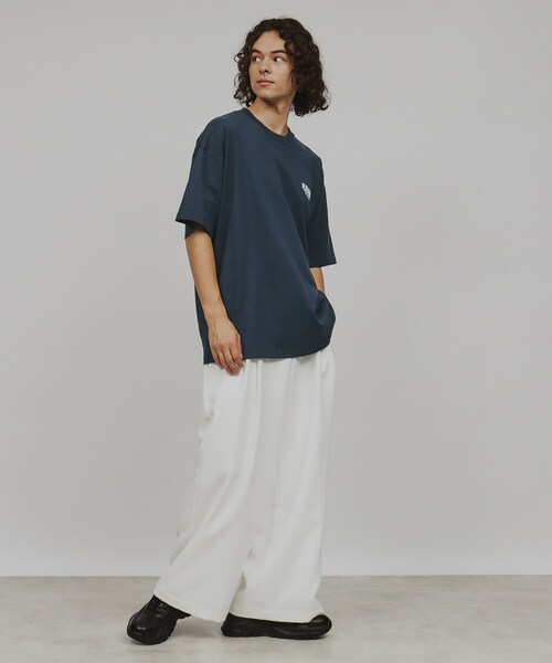 tk.TAKEO KIKUCHI(ティーケータケオキクチ)の「◆モチーフバックプリントTシャツ(Tシャツ/カットソー・メンズ・ホワイト/グレー/ブルー系その他・03/02/04)」の21枚目の写真
