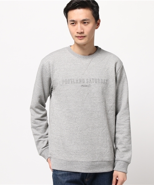 RAGEBLUE（レイジブルー）の「裏毛スウェットプリントクルー/568894（Tシャツ/カットソー・メンズ・その他1/ホワイト/キャメル/ブラック/オフホワイト/グレー・LARGE/MEDIUM/X-LARGE）」の5枚目の写真