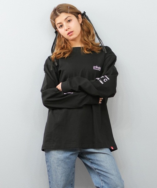 セール】Manhattan Portage/マンハッタンポーテージ ロンT LOGO