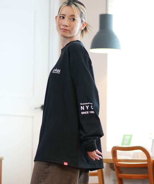 セール】Manhattan Portage/マンハッタンポーテージ ロンT LOGO