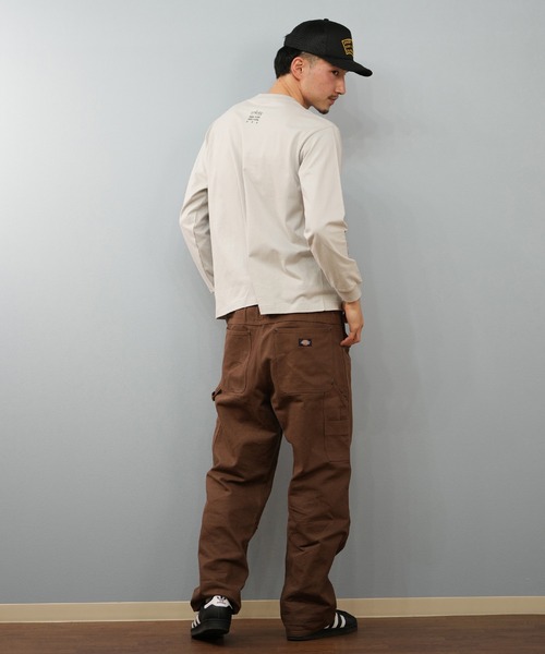 Manhattan Portage（マンハッタンポーテージ）の「Manhattan Portage/マンハッタンポーテージ ロンT LOGO MP-M580（Tシャツ/カットソー・レディース・ブラック×ホワイト/ホワイト×ブルー/ホワイト×ブラック/ライトグレー/ダークブルー・M/L/XL/S）」の17枚目の写真