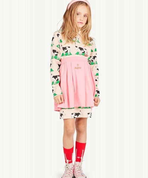 The animals observatory（ジ・アニマルズ・オブザーバトリー）の「The Animals Observatory / ロゴソックス（ソックス/靴下・キッズ・レッド/ダークブルー/イエロー/ブルー・19-21cm/17-19cm/14-16cm）」の9枚目の写真