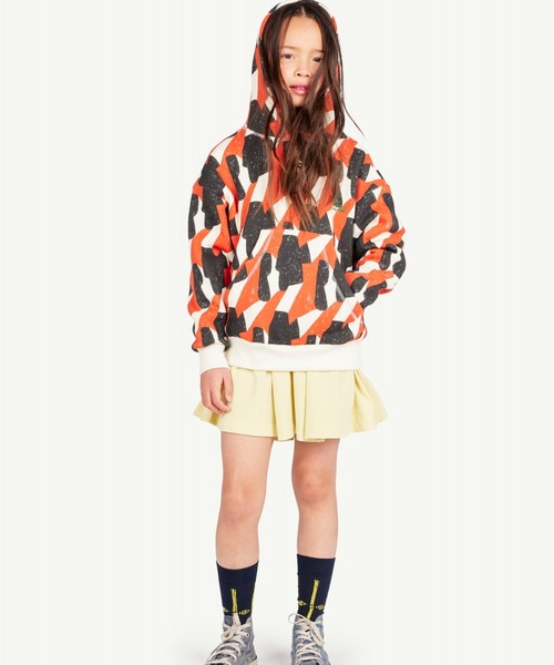 The animals observatory（ジ・アニマルズ・オブザーバトリー）の「The Animals Observatory / ロゴソックス（ソックス/靴下・キッズ・レッド/ダークブルー/イエロー/ブルー・19-21cm/17-19cm/14-16cm）」の11枚目の写真