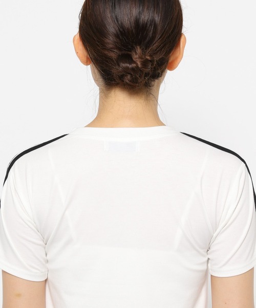 3.3 Field Trip （3.3フィールドトリップ）の「3.3 Field Trip／ラインロゴクロップT（Tシャツ/カットソー・レディース・ネイビー/ブラック/ホワイト・FREE）」の12枚目の写真